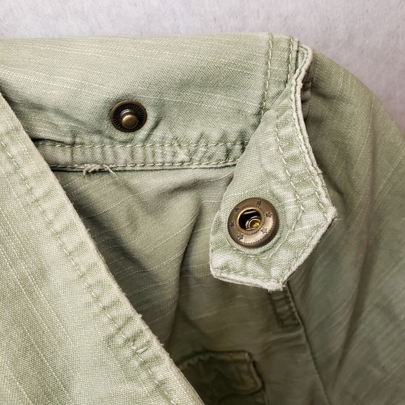 H&M Green Distressed Jacket - Picture 9 of 13